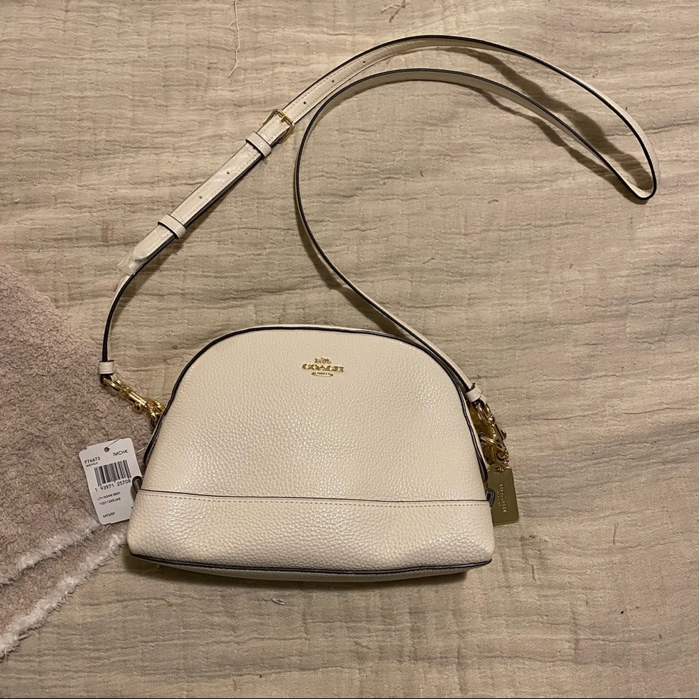 Cream Coach Bag NWT